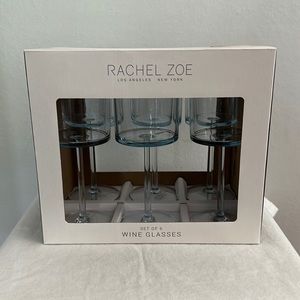 Rachel Zoe Set of 6 Wine Glasses